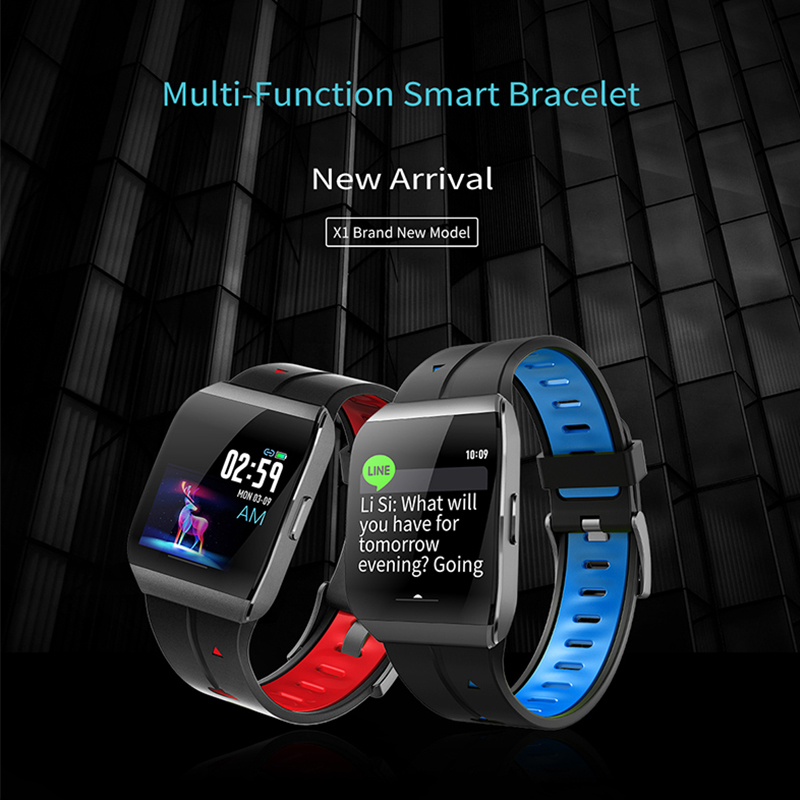 Smart watch Multi-Fuction smart Bracelet X1 (JYDA127) Smart Sport Uhr Erkennung von Schlaf Level IP68 wasserdicht