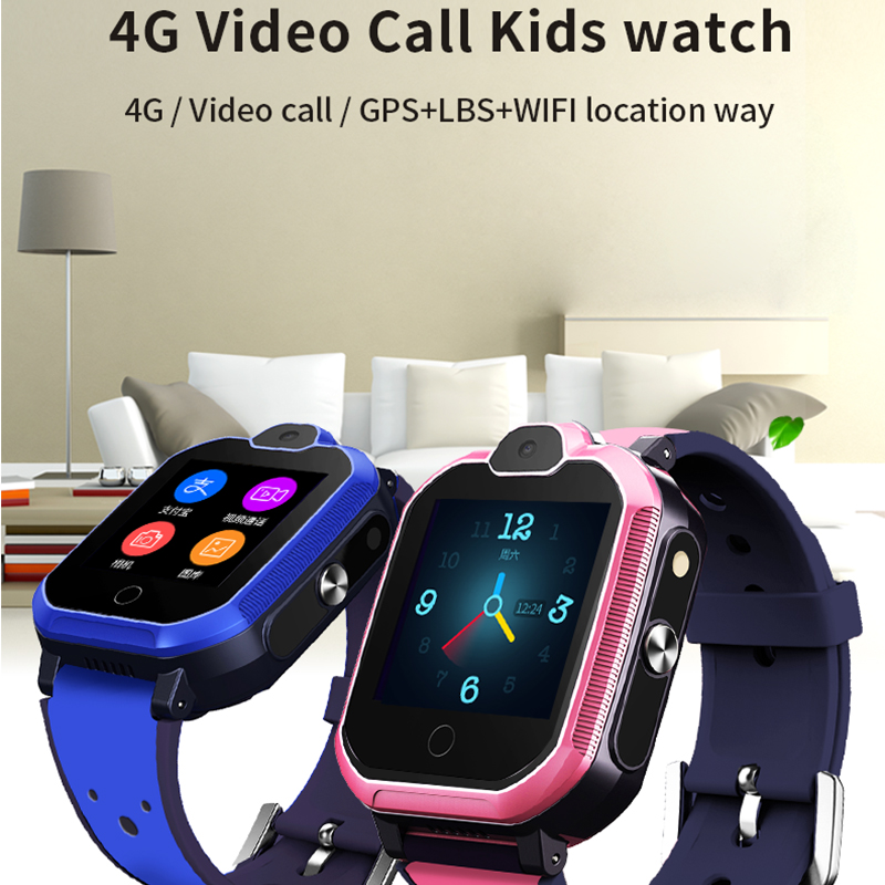 Smart watch Silicon Armband T6 () JYDA149) Herzfrequenz-Erkennung l 4G Video call kids watch