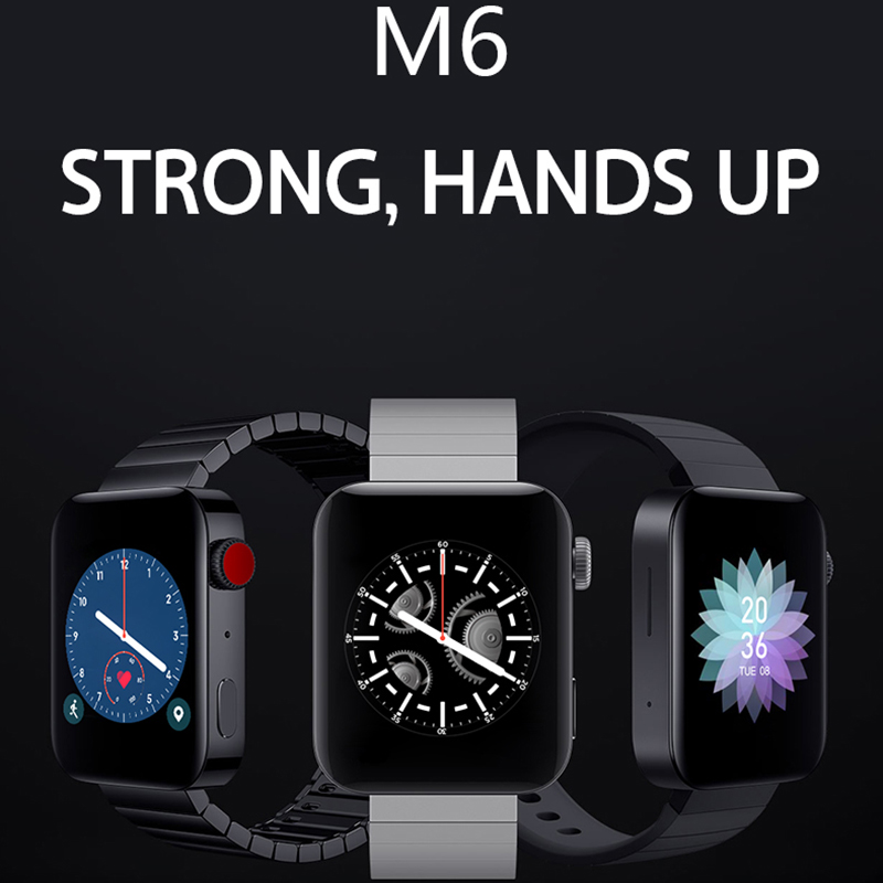 Smart watch Low power intelligent mobile phone watch M6